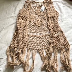 Forever 21 Crochet vest
